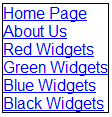 Uso de listas HTML para ayudar a la navegación Uso de listas HTML para ayudar a la navegación