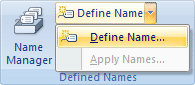 Excel Custom Named Ranges