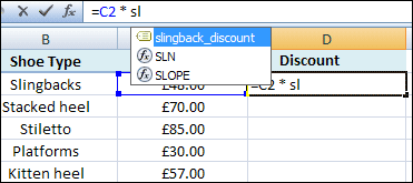 Excel Custom Named Ranges