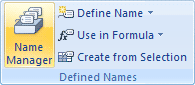 Excel Custom Named Ranges