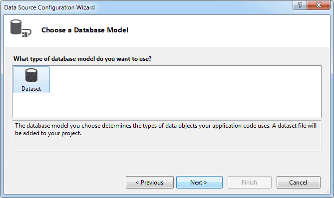 El Asistente de Bases de Datos en VB NET Express
