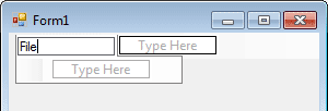 Añadir menús a un formulario Visual Basic .NET