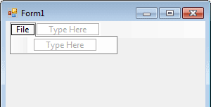 Añadir menús a un formulario Visual Basic .NET