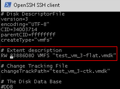 reducir el tamaño del archivo vmdk en el almacén de datos vmware