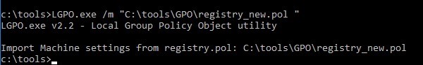 lgpo importar archivo registry.pol