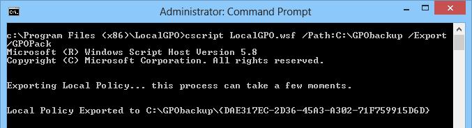 Crea GPOPack para implementar