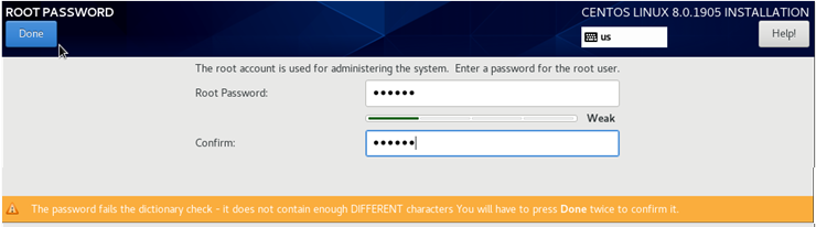 establecer contraseña de root