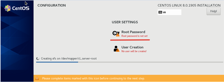 configurar instancia centos