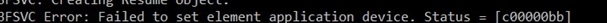bcdboot: error de bfsvc