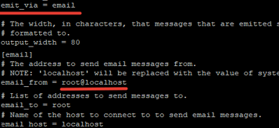 Notificaciónes de Correo Electrónico