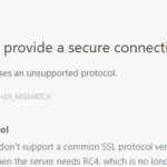Error de SSL: este sitio no puede proporcionar una conexión segura en Chrome, Opera y Chromium
