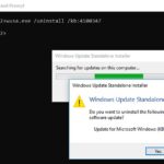 ¿Cómo eliminar las actualizaciones instaladas en Windows 10 y Windows Server?