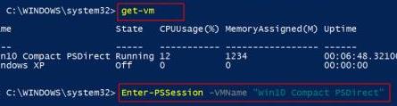 Administrar máquinas virtuales de Hyper-V 2016 mediante PowerShell Direct 