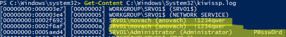 Robar la contraseña de usuario de Windows durante el inicio de sesión a través de un proveedor de soporte de seguridad (SSP) malicioso