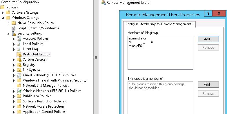 grupos restringidos gpo