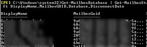 Remove-StoreMailbox - eliminación de buzones de correo deshabilitados
