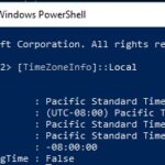 Cambiar la zona horaria en Windows a través de la línea de comandos y PowerShell