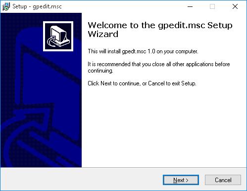 configurar gpedit.msc