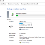 ¿Cómo crear y restaurar una copia de seguridad de la imagen del sistema en Windows 10?