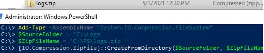 [IO.Compression.ZipFile]:: Clase CreateFromDirectory .net para crear un archivo zip