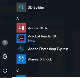 Adobe Reader DC instalado