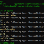 ¿Cómo eliminar aplicaciones, características y ediciones integradas de una imagen de instalación de Windows 10 (archivo WIM)?