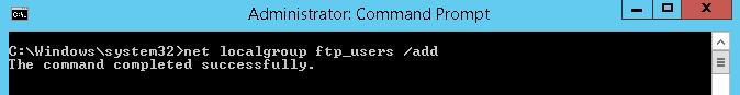 net localgroup / add