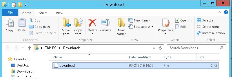 archivo de descarga vmware