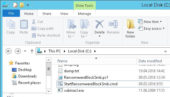 StartRansomwareBlockSmb.cmd