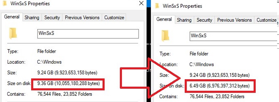bolígrafo Señuelo riqueza Cómo limpiar y comprimir la carpeta WinSxS en Windows 10 / Windows Server?  - informaticamadridmayor.es
