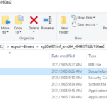Cómo exportar (copia de seguridad) y restaurar controladores de dispositivos en Windows 10 y 8.1