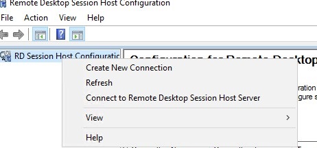 tsconfig conectar al host remoto rds