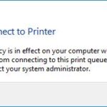 No se puede instalar el controlador de impresión después de KB3170455