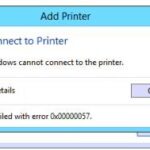Solución: Windows no se puede conectar a la impresora Error 0x00000057