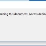 Solucionar el error 'Acceso denegado' en Adobe Reader 11