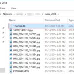 ¿Cómo deshabilitar / eliminar el archivo Thumbs.db en carpetas de red en Windows?