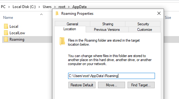 limpieza de datos de aplicaciones de windows