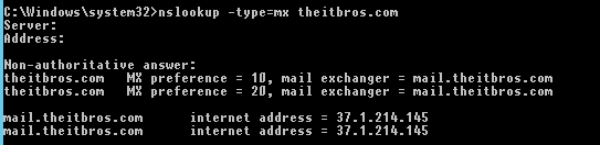 encontrar servidores dns en la red