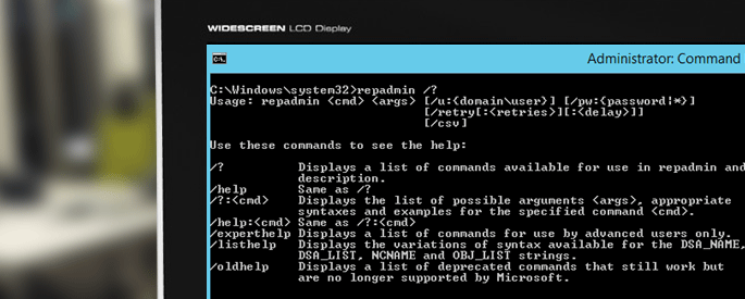 Comprobación del estado de replicación de Active Directory ...