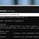 Uso de Schtasks.exe para administrar tareas programadas en Windows - informaticamadridmayor