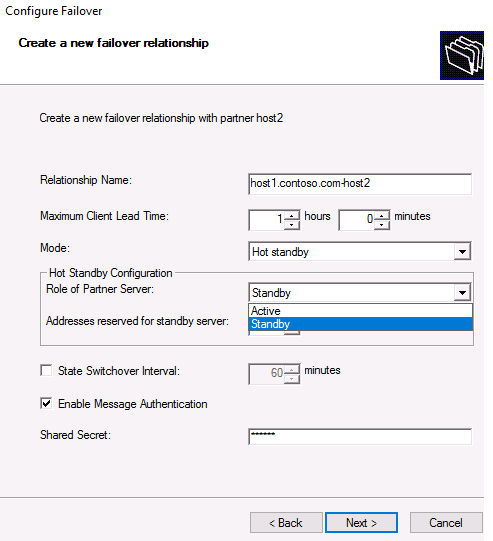 invoke-dhcpserverv4failoverreplication