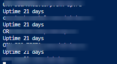 comprobar el tiempo de actividad de Windows 10