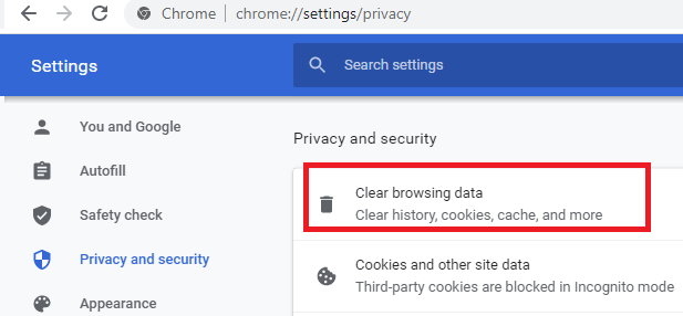 err_connection_reset chrome