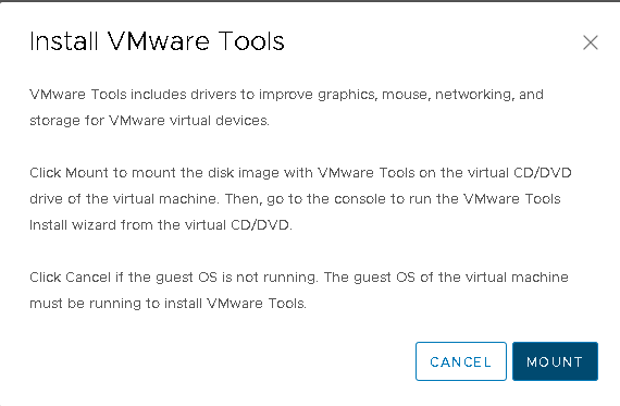 instalar herramientas vmware en la máquina de Windows