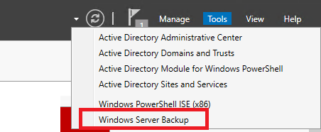 copia de seguridad y restauración del directorio activo en Windows Server 2016