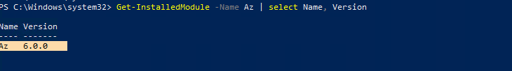 instalar módulo PowerShell azul