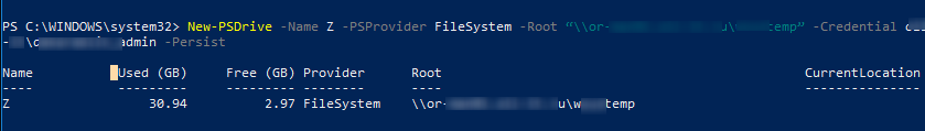 Windows 10 mapea una unidad de red