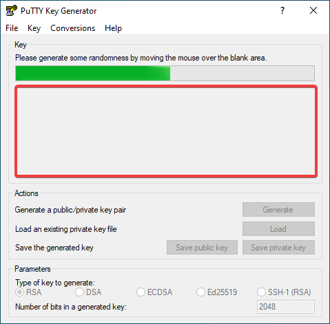 crear clave ssh windows 10