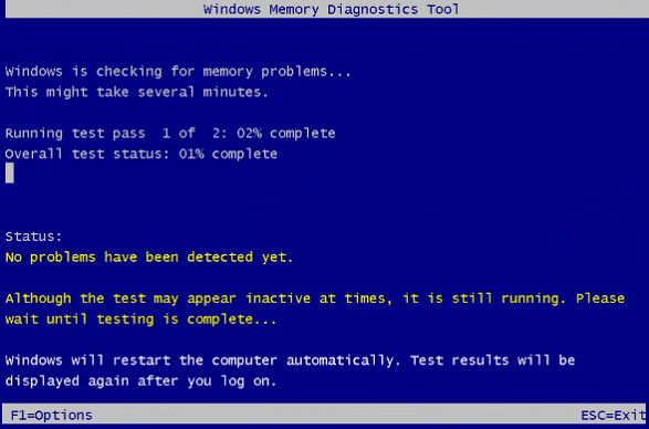 prueba ram windows 10