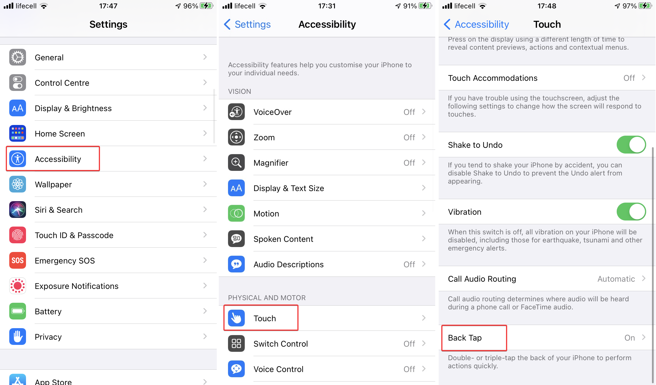 Formas de hacer un iPhone en escala de grises.